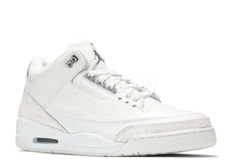 JORDAN RETRO 3 'PURE WHITE' — vista 2