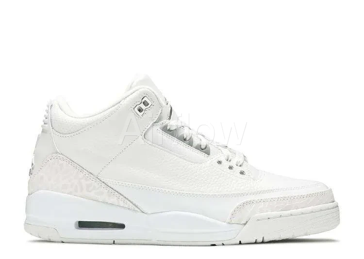 JORDAN RETRO 3 'PURE WHITE'