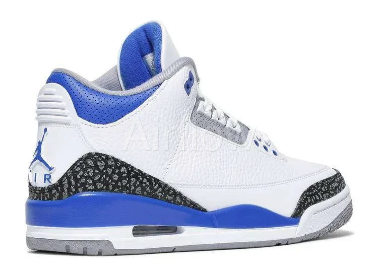 JORDAN RETRO 3 'RACER BLUE' 3