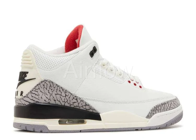 JORDAN RETRO 3 'WHITE CEMENT REIMAGINED' 3