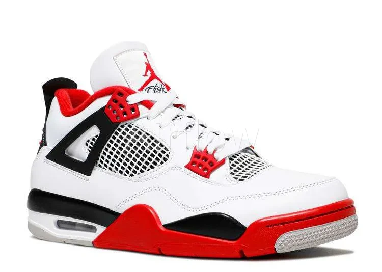 JORDAN RETRO 4 'FIRE RED' — vista 2