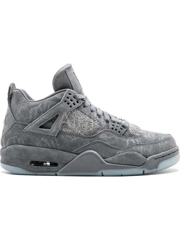 JORDAN RETRO 4 KAWS 'COOL GREY'