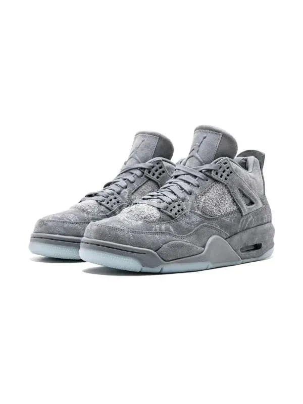 JORDAN RETRO 4 KAWS 'COOL GREY' — vista 2