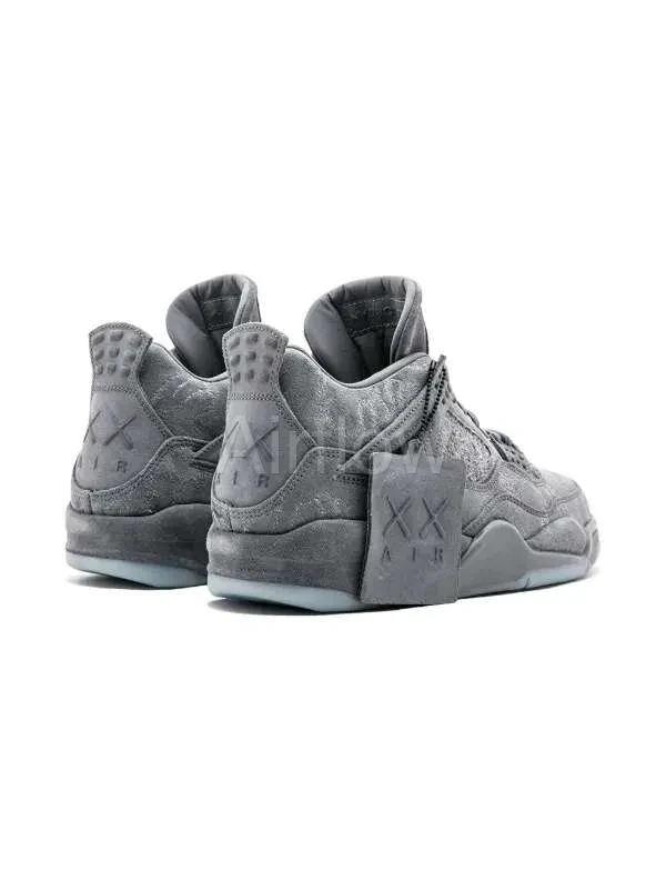 JORDAN RETRO 4 KAWS 'COOL GREY' 3