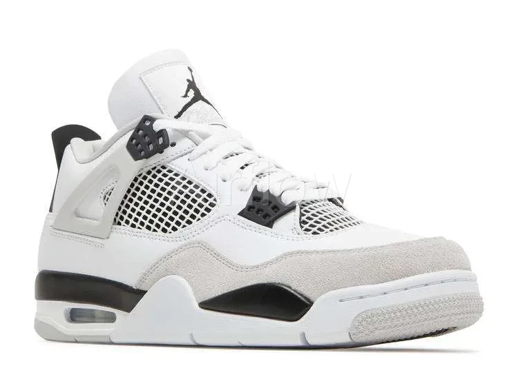 JORDAN RETRO 4 'MILITARY BLACK' — vista 2