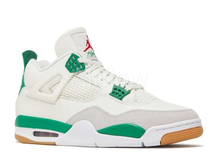 JORDAN RETRO 4 'PINE GREEN' — vista 2