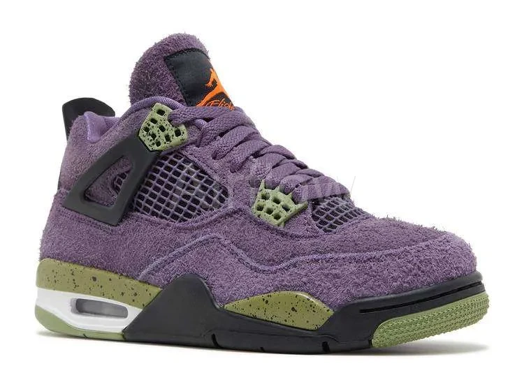 JORDAN RETRO 4 TRAVIS SCOTT 'CANYON PURPLE' — vista 2