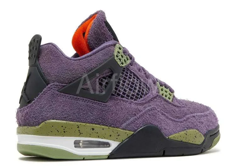 JORDAN RETRO 4 TRAVIS SCOTT 'CANYON PURPLE' 3