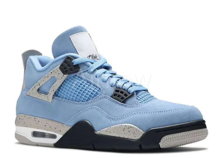 JORDAN RETRO 4 'UNIVERSITY BLUE' — vista 2