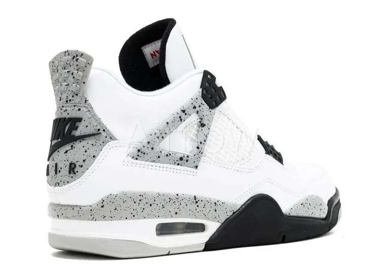 JORDAN RETRO 4 'WHITE CEMENT' 3