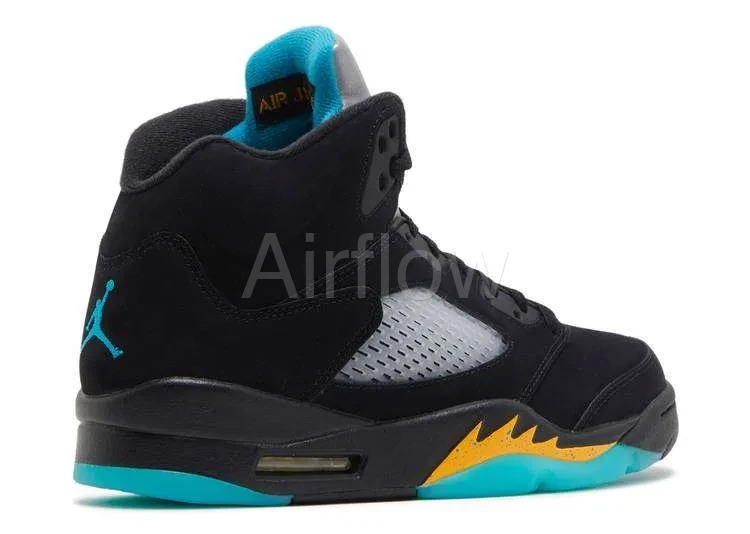 JORDAN RETRO 5 'AQUA' — vista 2