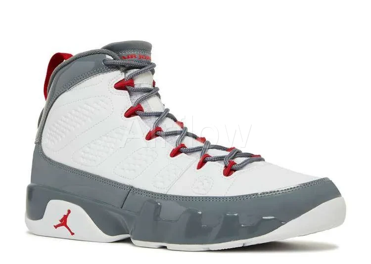 JORDAN RETRO 9 'FIRE RED' — vista 2