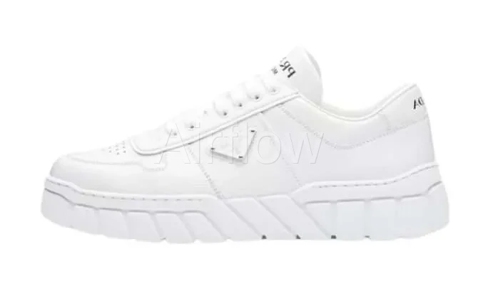 leather sneakers — vista 2