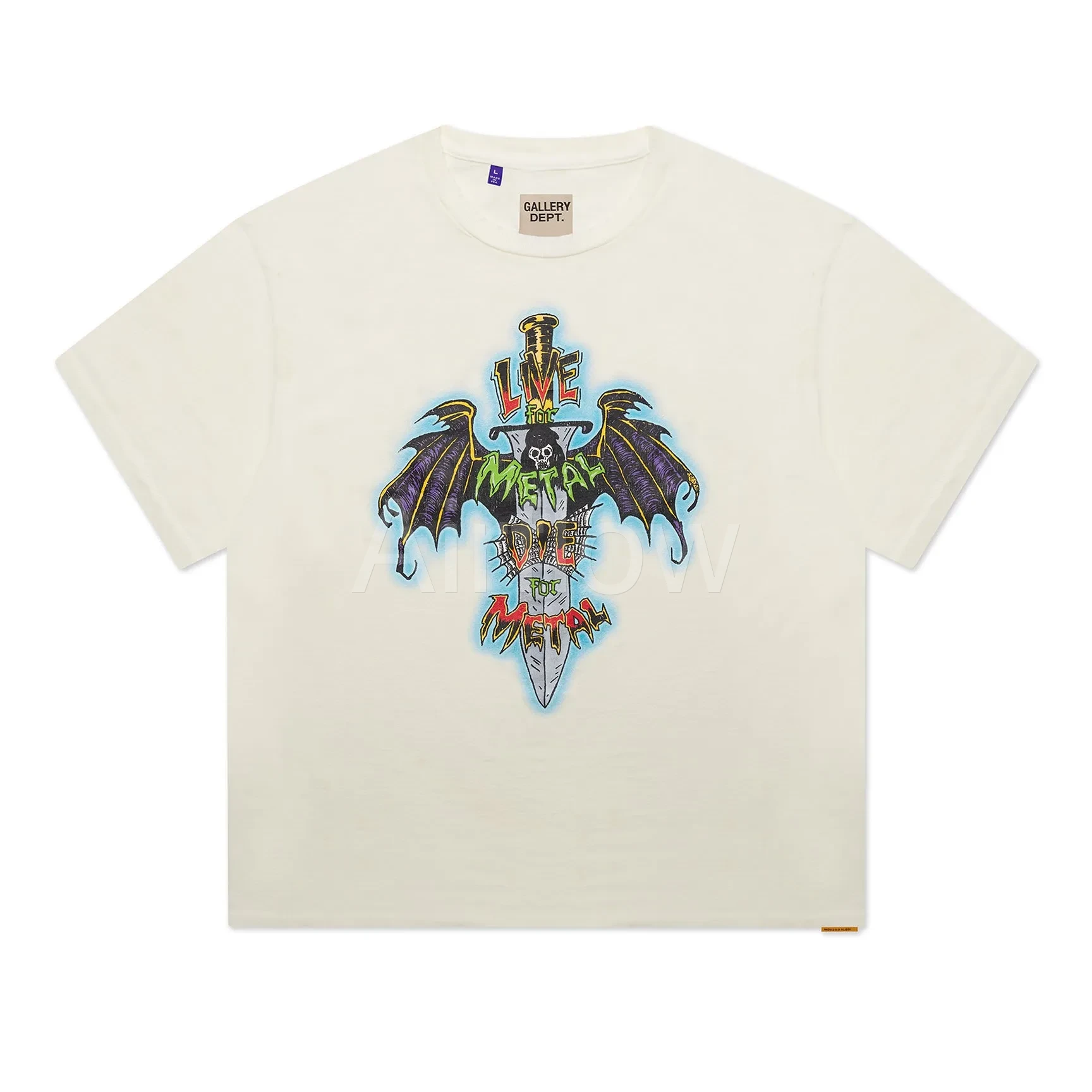 LIVE FOR METAL TEE