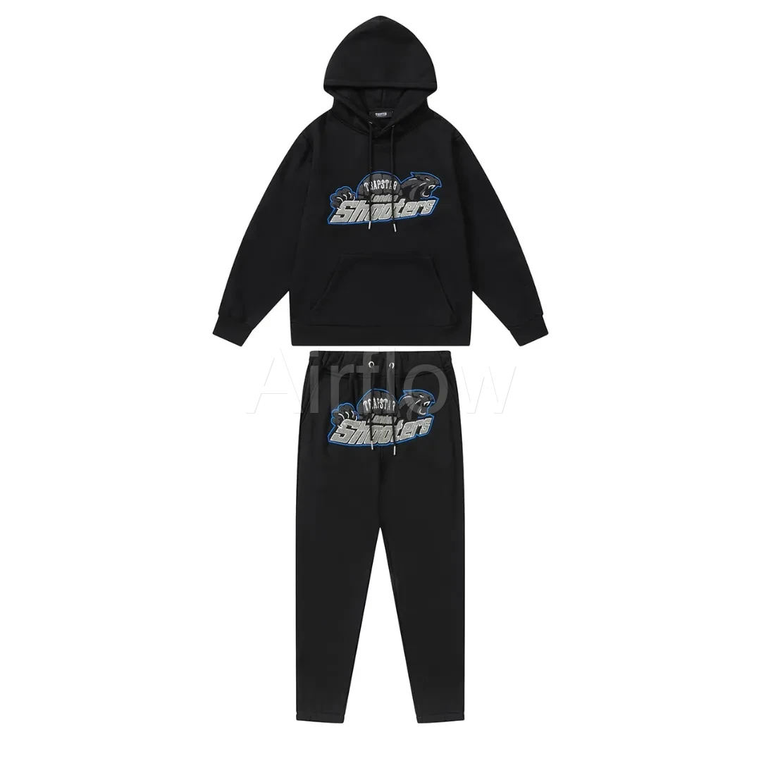 London Shooters Black Blue Tracksuit