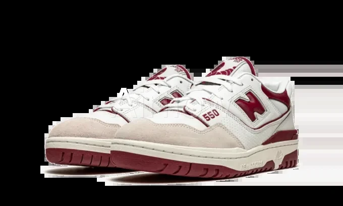 NB 550 Sea Salt Burgundy 3