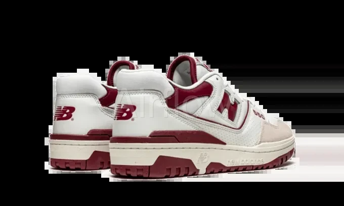 NB 550 Sea Salt Burgundy 4