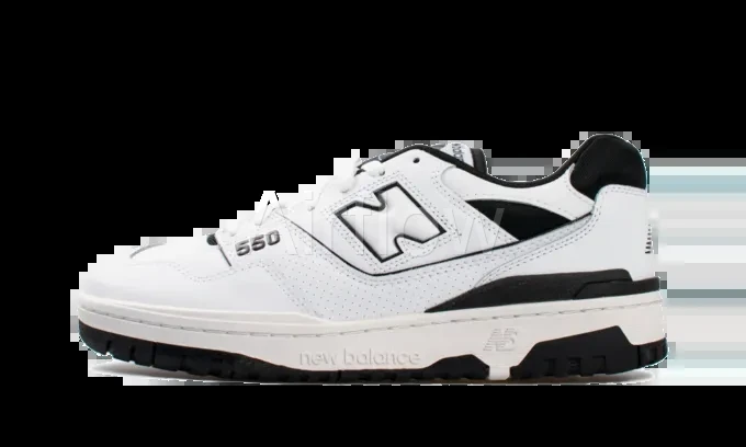 NB 550 White Black — vista 2