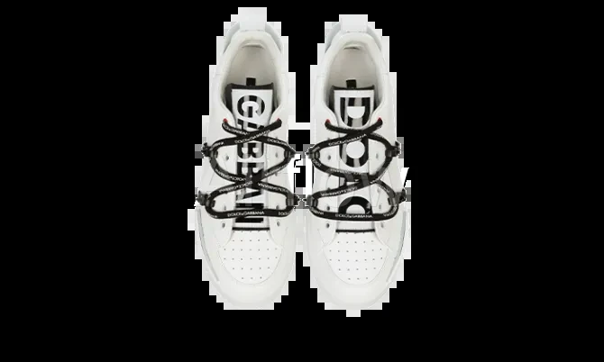 Portofino sneakers in calfskin and patent leather White 4
