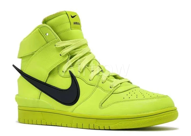 SB DUNK HIGH AMBUSH 'FLASH LIME' — vista 2