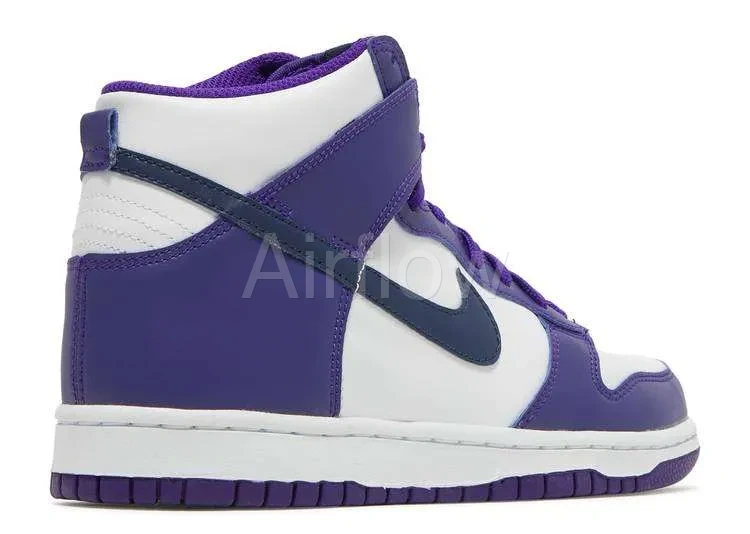 SB DUNK HIGH 'ELECTRIC PURPLE MIDNIGHT NAVY' 3