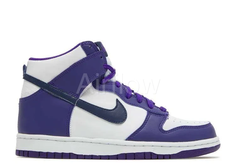 SB DUNK HIGH 'ELECTRIC PURPLE MIDNIGHT NAVY'