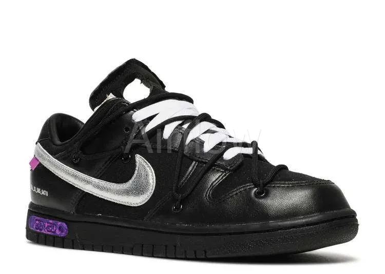 SB DUNK LOW OFF-WHITE 'LOT 50 OF 50' — vista 2
