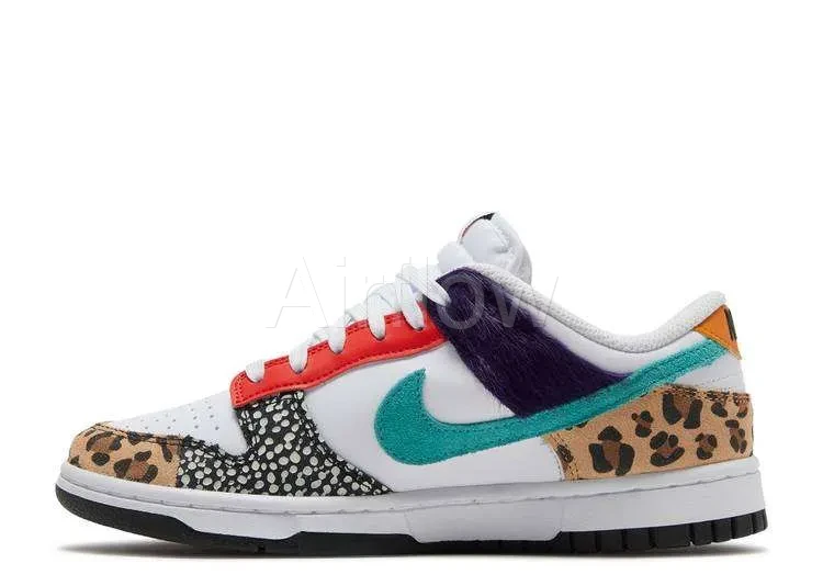 SB DUNK LOW 'SAFARI MIX' 4