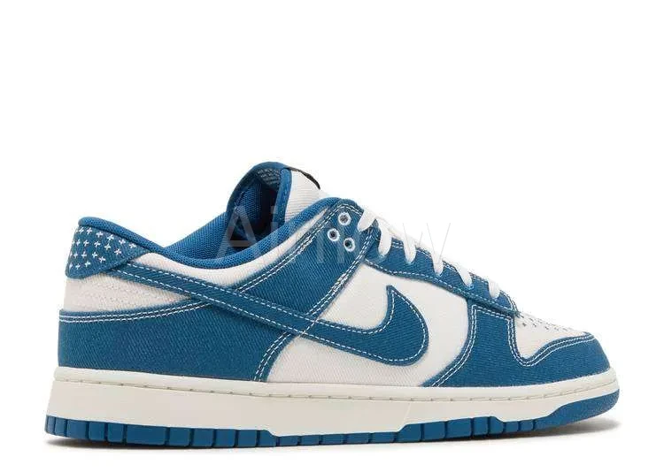 SB DUNK LOW 'SASHIKO INDUSTRIAL BLUE' 3