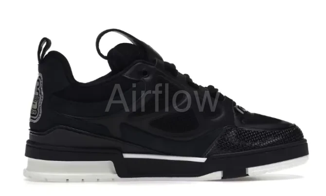 Skate Sneaker Black White 4