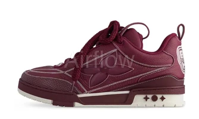 Skate Sneaker Bordeaux Red — vista 2
