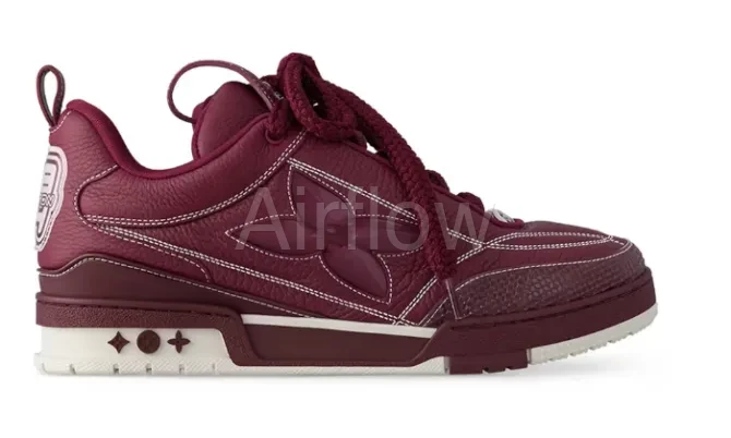 Skate Sneaker Bordeaux Red 3