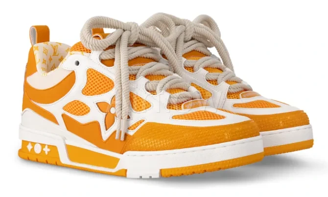 Skate Sneaker Orange 4