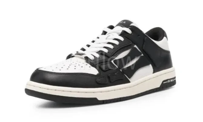 Skel BLACK white low 3
