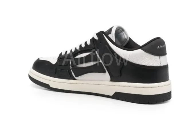 Skel BLACK white low 4