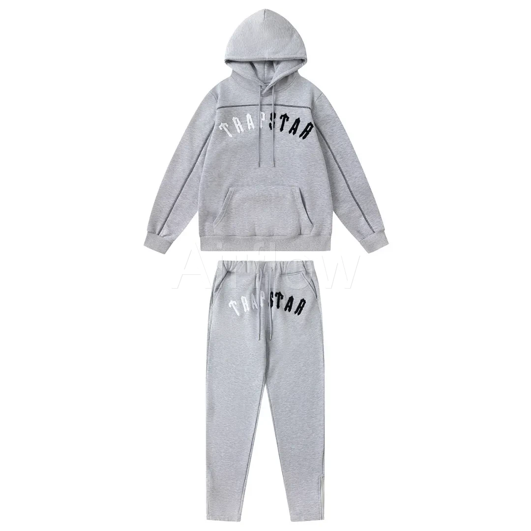 Split Arch Grey Tracksuit