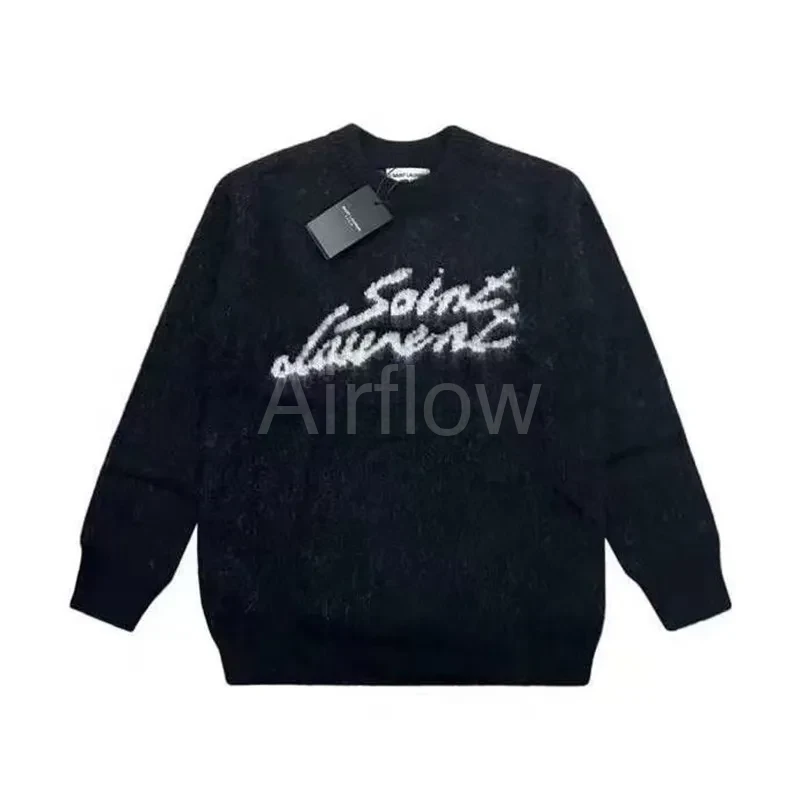 Suéter Negro Saint Laurent