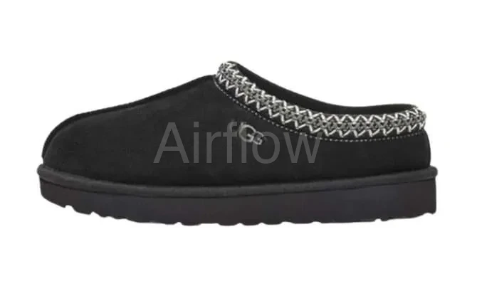 Tasman Slippers ‘Black ' BLK — vista 2
