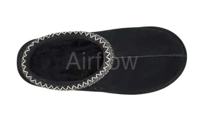 Tasman Slippers ‘Black ' BLK 4