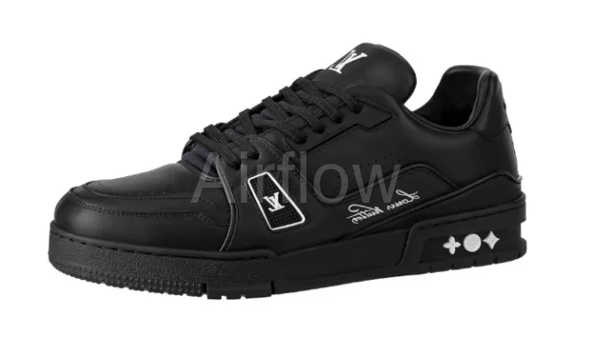 Trainer Black Wool — vista 2