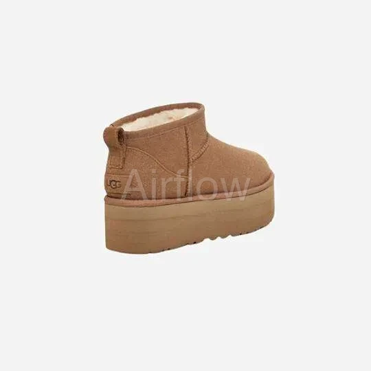 Ugg - Plataforma Classic Ultra Mini Chestnut